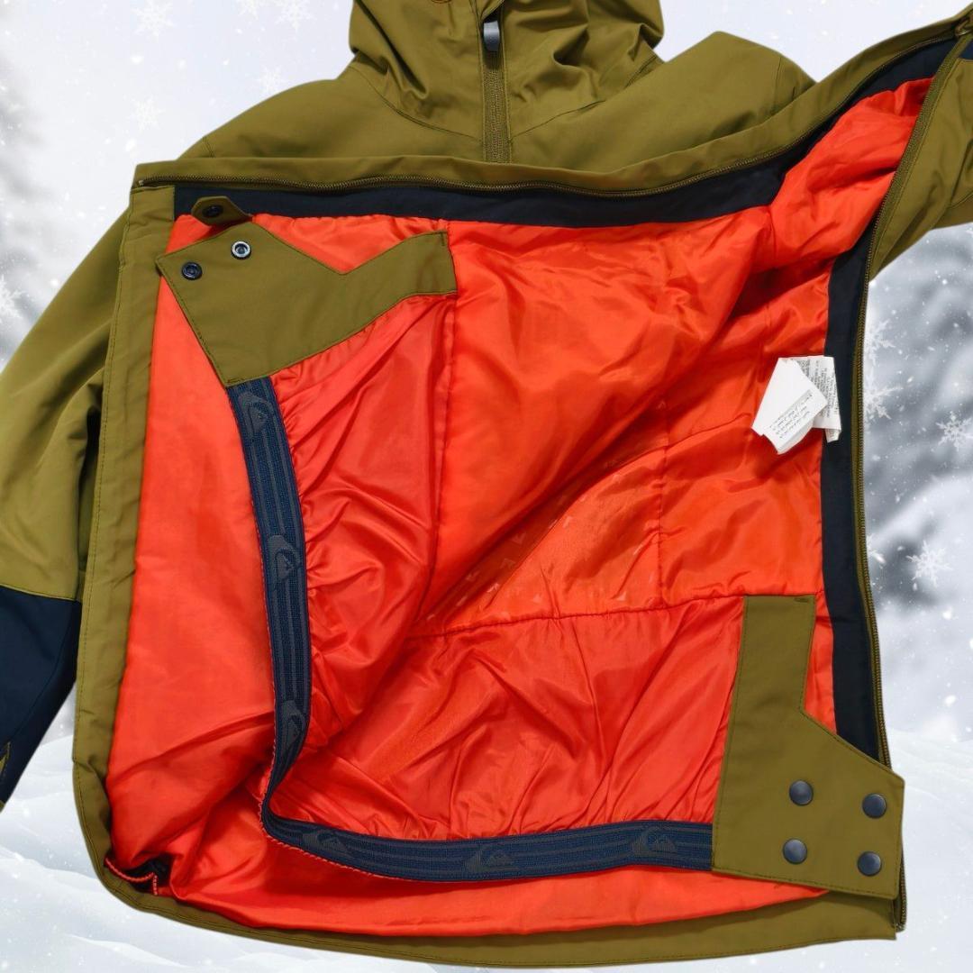 【最終値下】未使用級 QUIKSILVER スノボウェア 上下セット 130