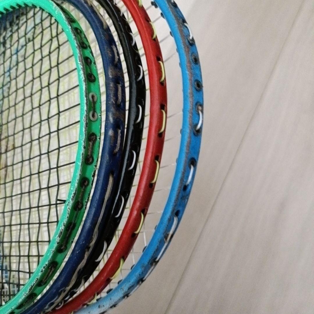 バドミントンラケット 5本セット