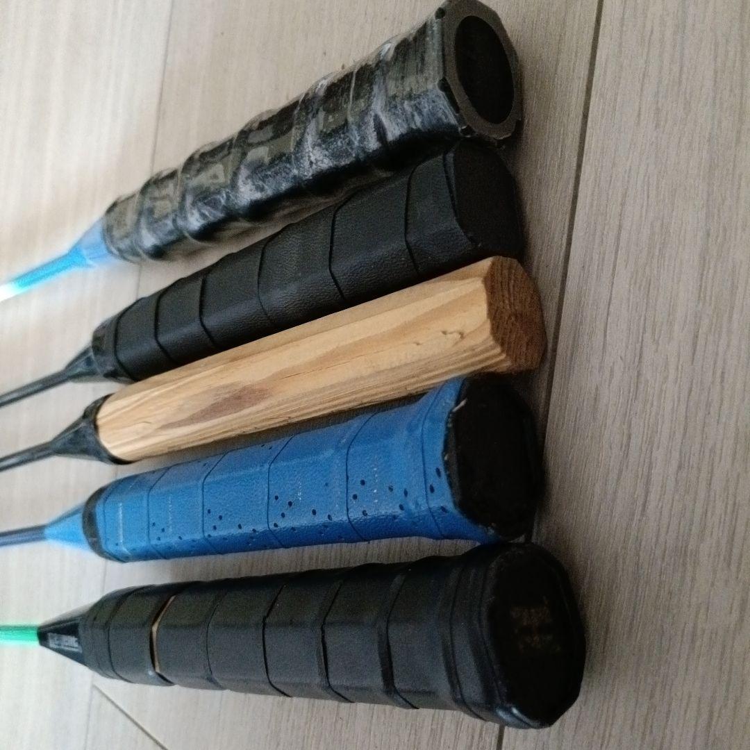 バドミントンラケット 5本セット