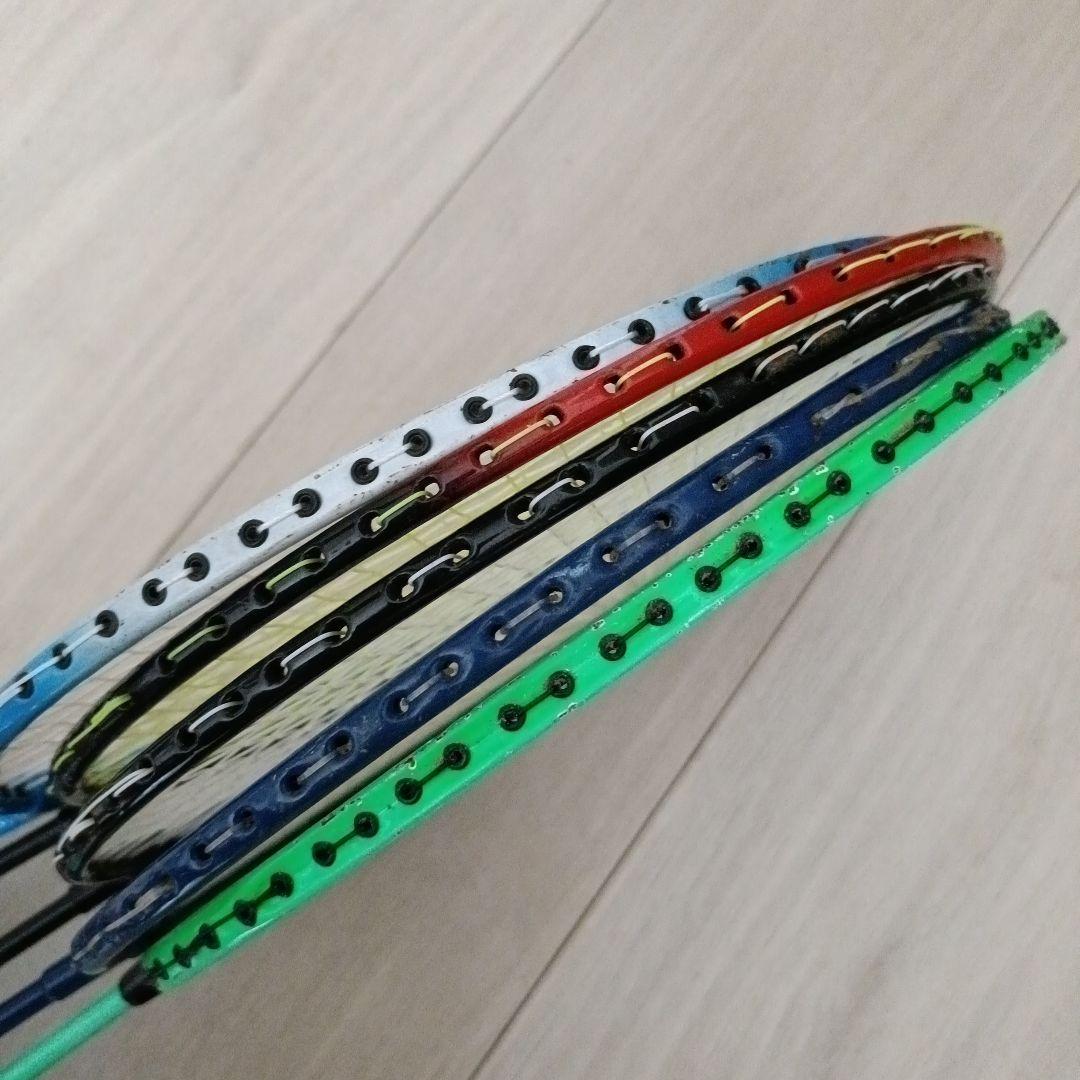 バドミントンラケット 5本セット
