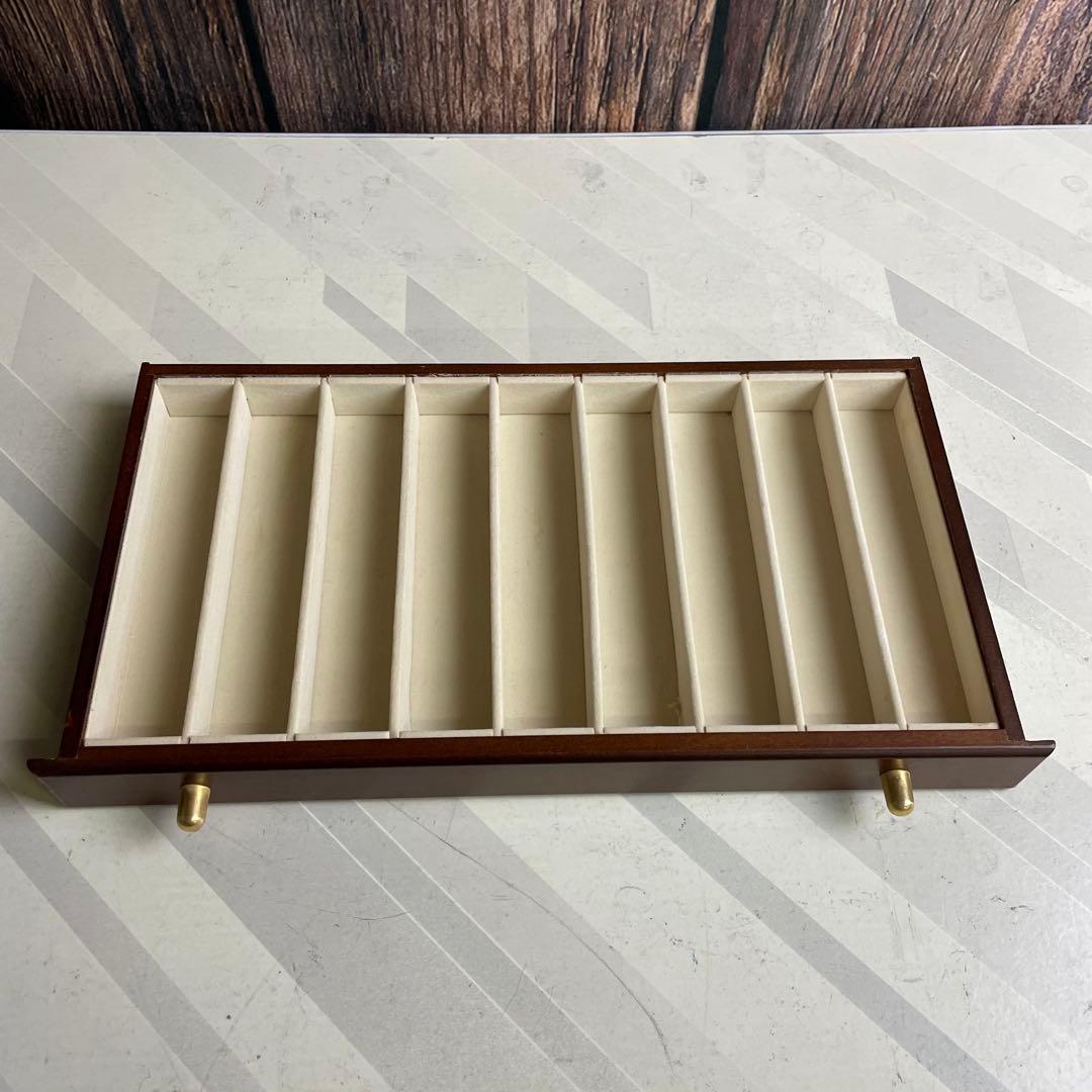 5段引出し ジュエリーボックス 3面鏡付き アクセサリーケース