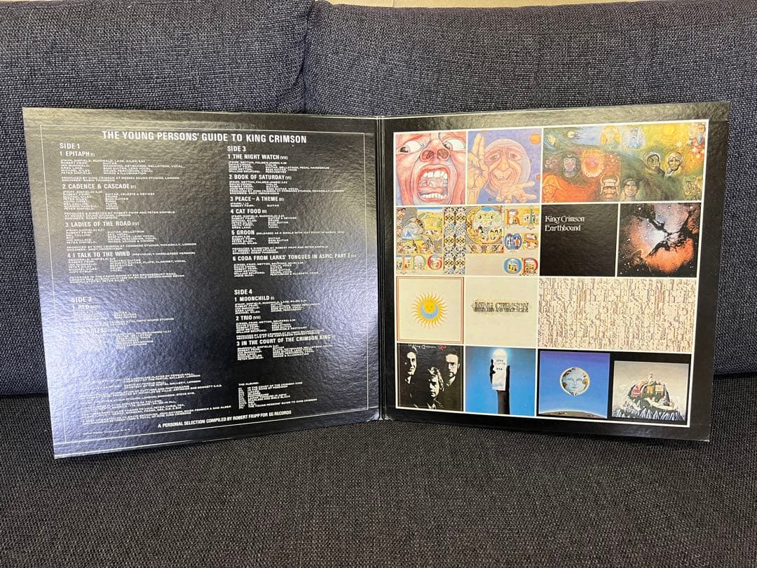 LP キング・クリムゾン 若き日のガイド 1976年 ワーナー P-5532A