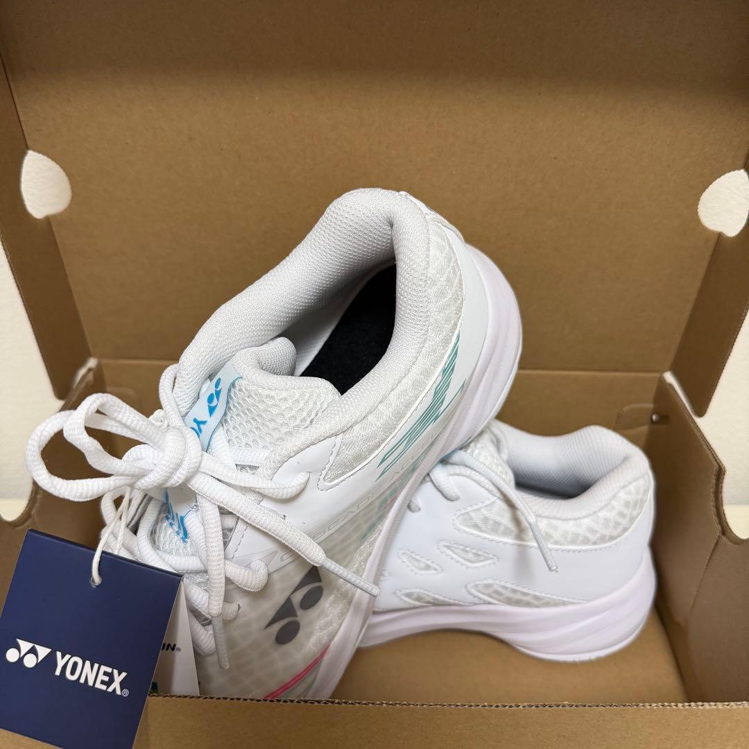 YONEXバドミントンシューズ パワークッションカスケードアクセルミッド25cm