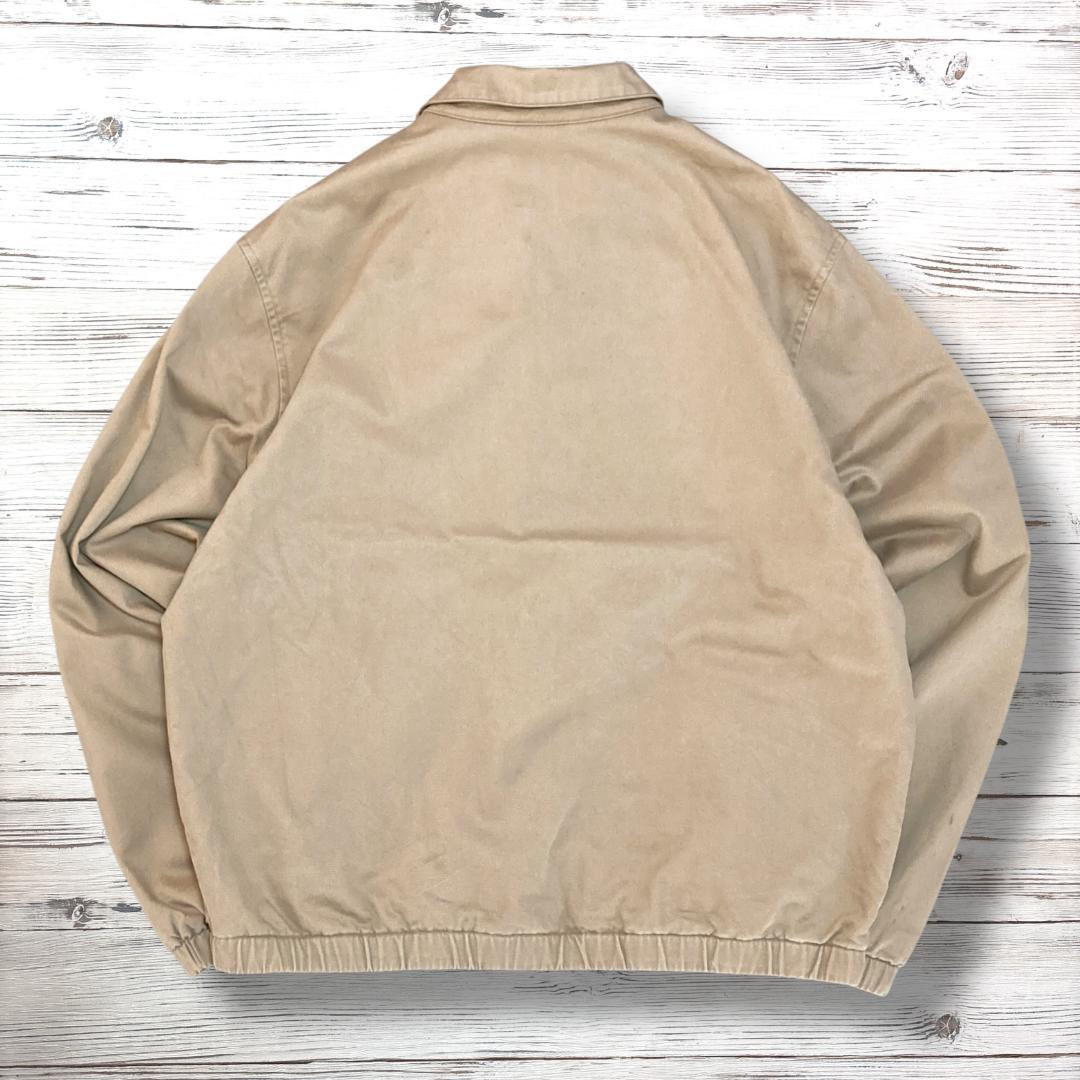 ポロバイラルフローレン ジャケット 刺繍ロゴ ベージュ M 1850