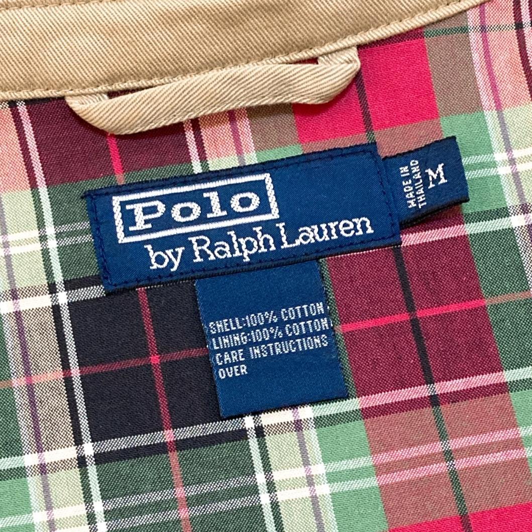 ポロバイラルフローレン ジャケット 刺繍ロゴ ベージュ M 1850