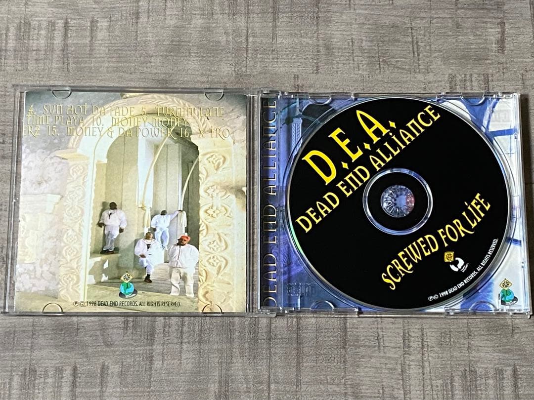 洋楽 DJ Screw D.E.A. Dead End Alliance G-RAP