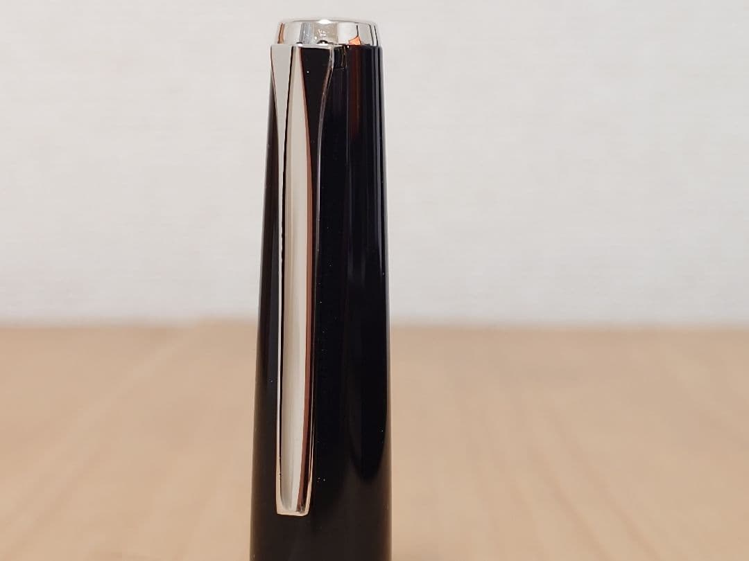 PILOT パイロット 万年筆 エラボー ブラック 軟中字 (金属軸)