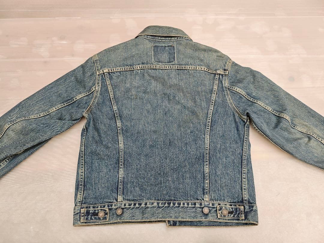 90s 日本製 Levi's 71557 3rd 復刻 デニムジャケット 40