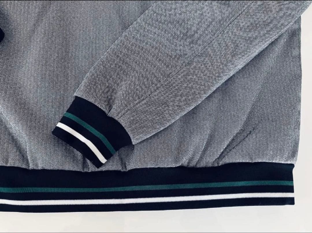 PUMA GOLF プーマゴルフ フルジップ ブルゾン グレー Pロゴ