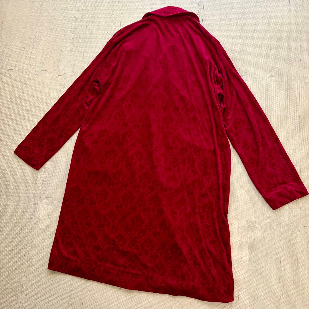 新品タグ付き】HYSTERIC GLAMOUR 総柄 ガウンコート ヴィンテージ