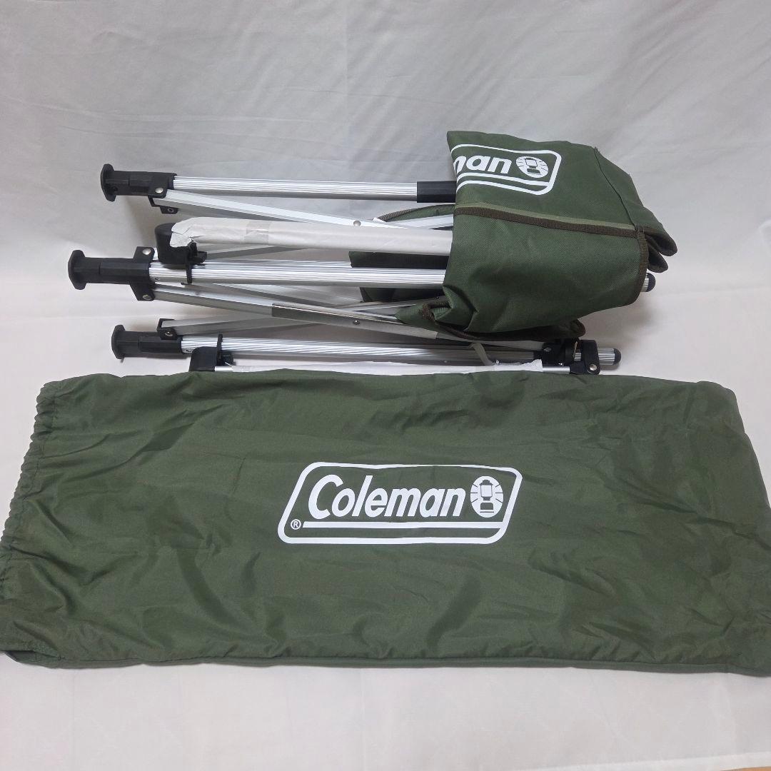 【美品】Coleman グリーン キャンプチェア