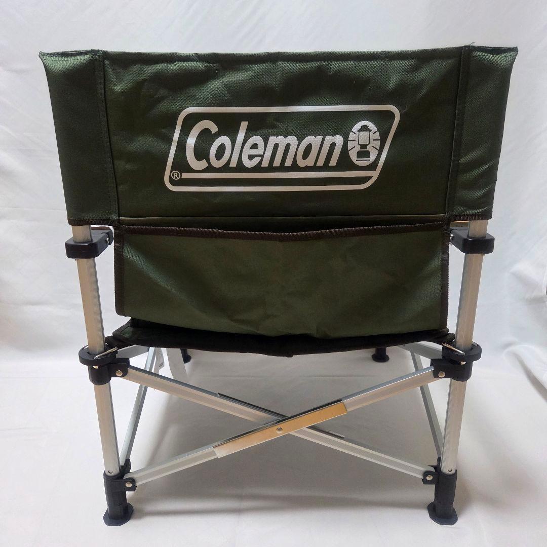 【美品】Coleman グリーン キャンプチェア