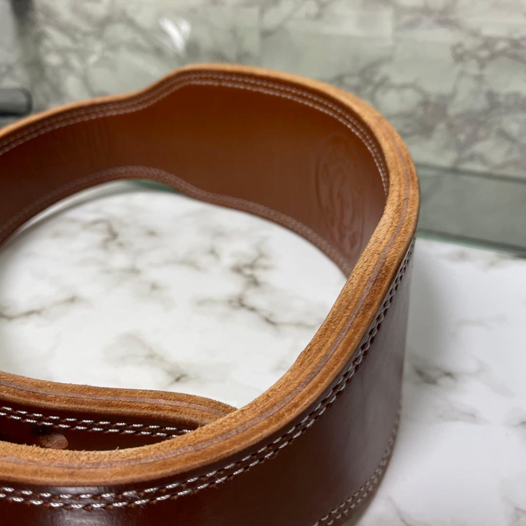 GOLD'S GYM ゴールドジム ベルト 本革 レザー プロレザーベルト