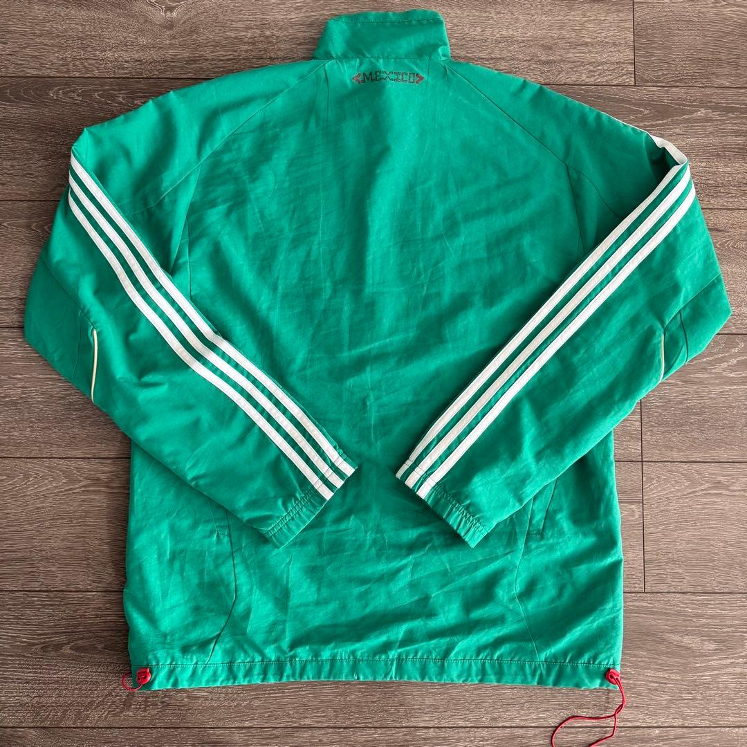adidas メキシコ代表 2010 W杯 ナイロン トラックジャケット XL
