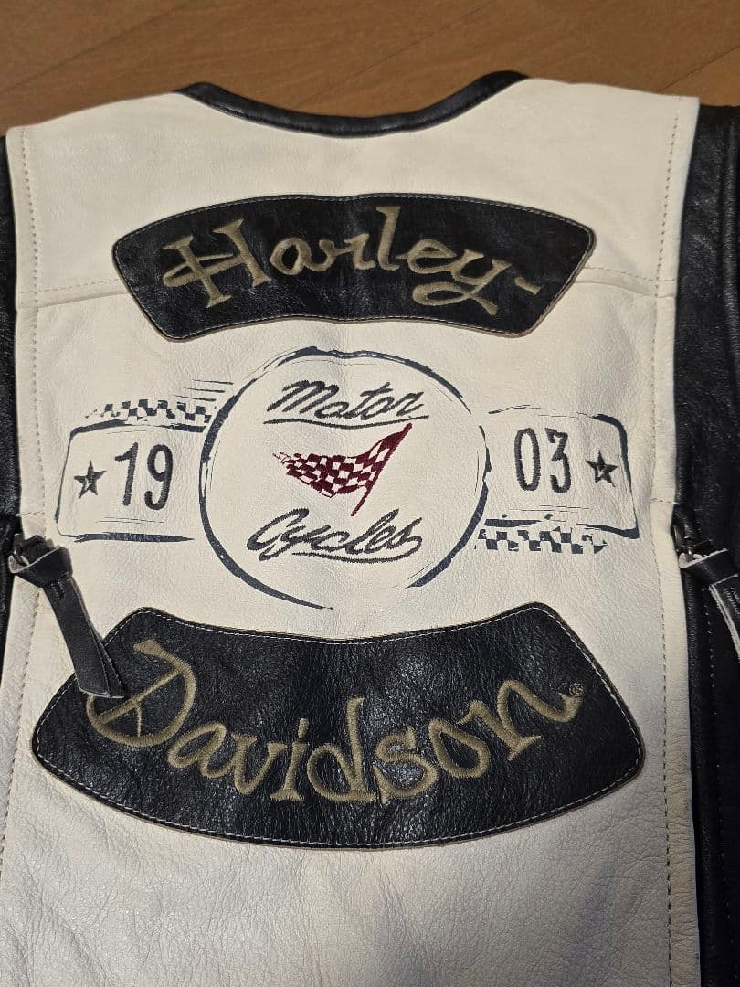 Harley Davidson レザーライダースジャケット.ハーレーダビットソン