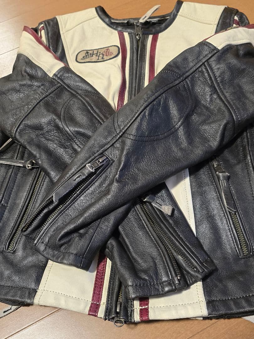Harley Davidson レザーライダースジャケット.ハーレーダビットソン