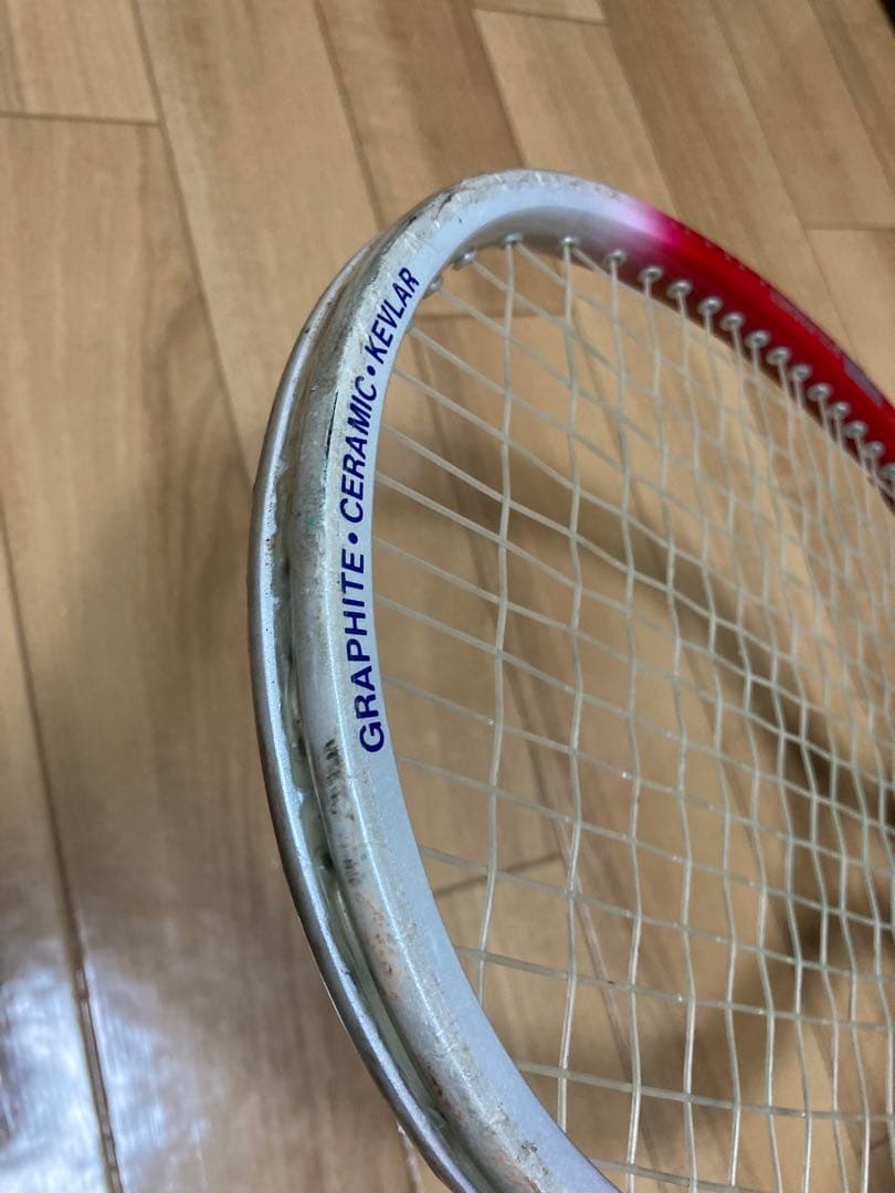 PUMA プーマ ボリスベッカー　硬式テニスラケット　希少　良品　ペプシカラー