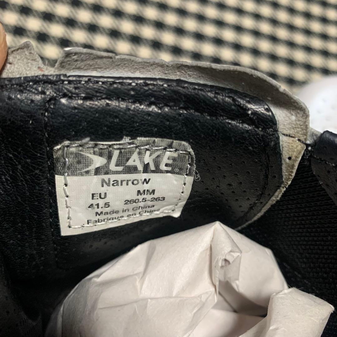 LAKE CX333 41.5 Narrow 美品 シューズ