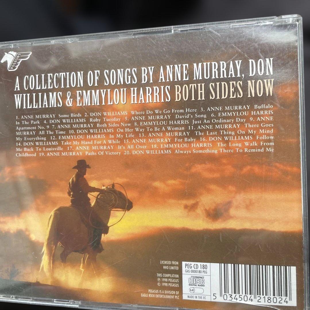 Both Sides Now サイン入りCD アン・マレー　エミルー・ハリス