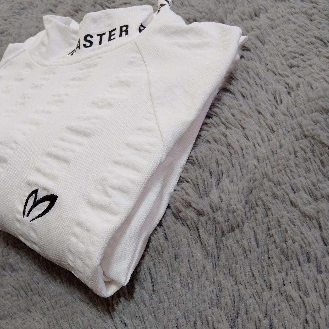 マスターバニー モックネック*長袖*シャツ　LL ゴルフ スポーツ テニス