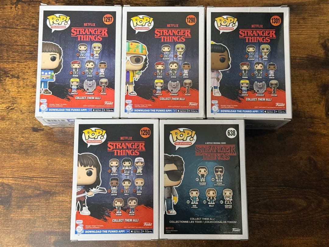 funko POP! ストレンジャー・シングス セット