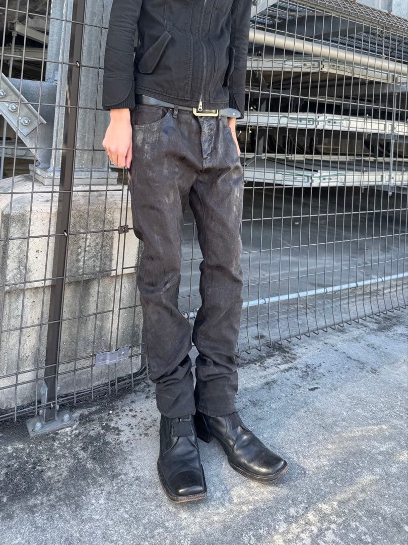 Archive ブラックコーティングデニム　swag