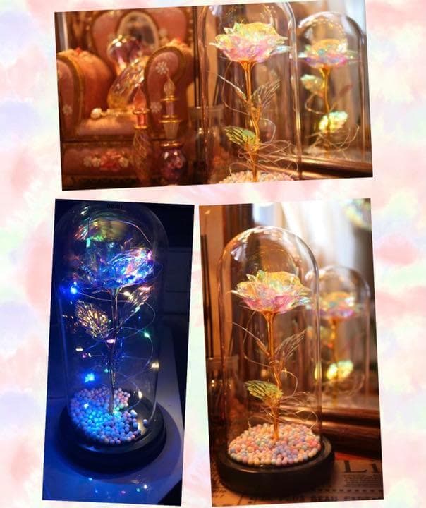 ❤大切な方へのギフトに❣エレガントで気品溢れる美しい24Kゴールドローズ♪❤