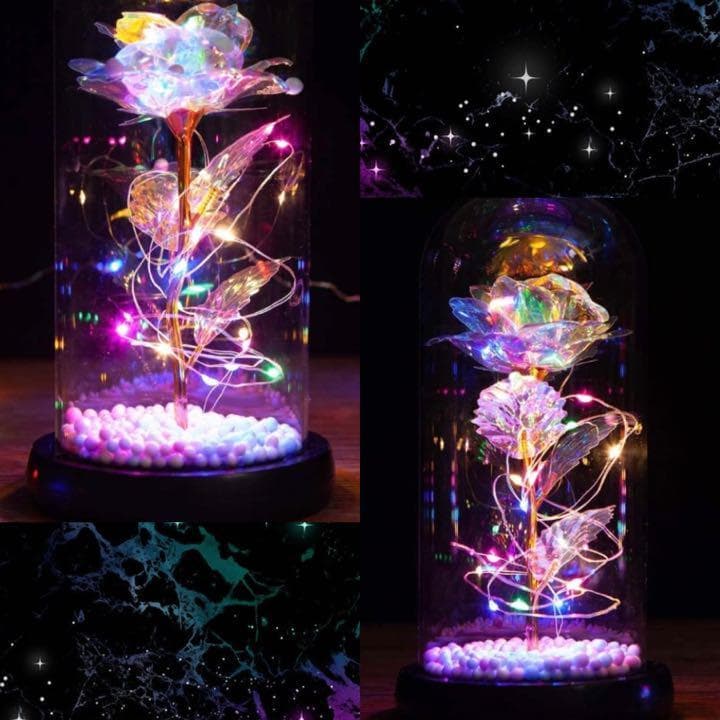 ❤大切な方へのギフトに❣エレガントで気品溢れる美しい24Kゴールドローズ♪❤