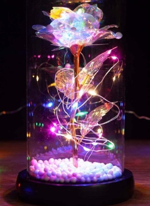 ❤大切な方へのギフトに❣エレガントで気品溢れる美しい24Kゴールドローズ♪❤