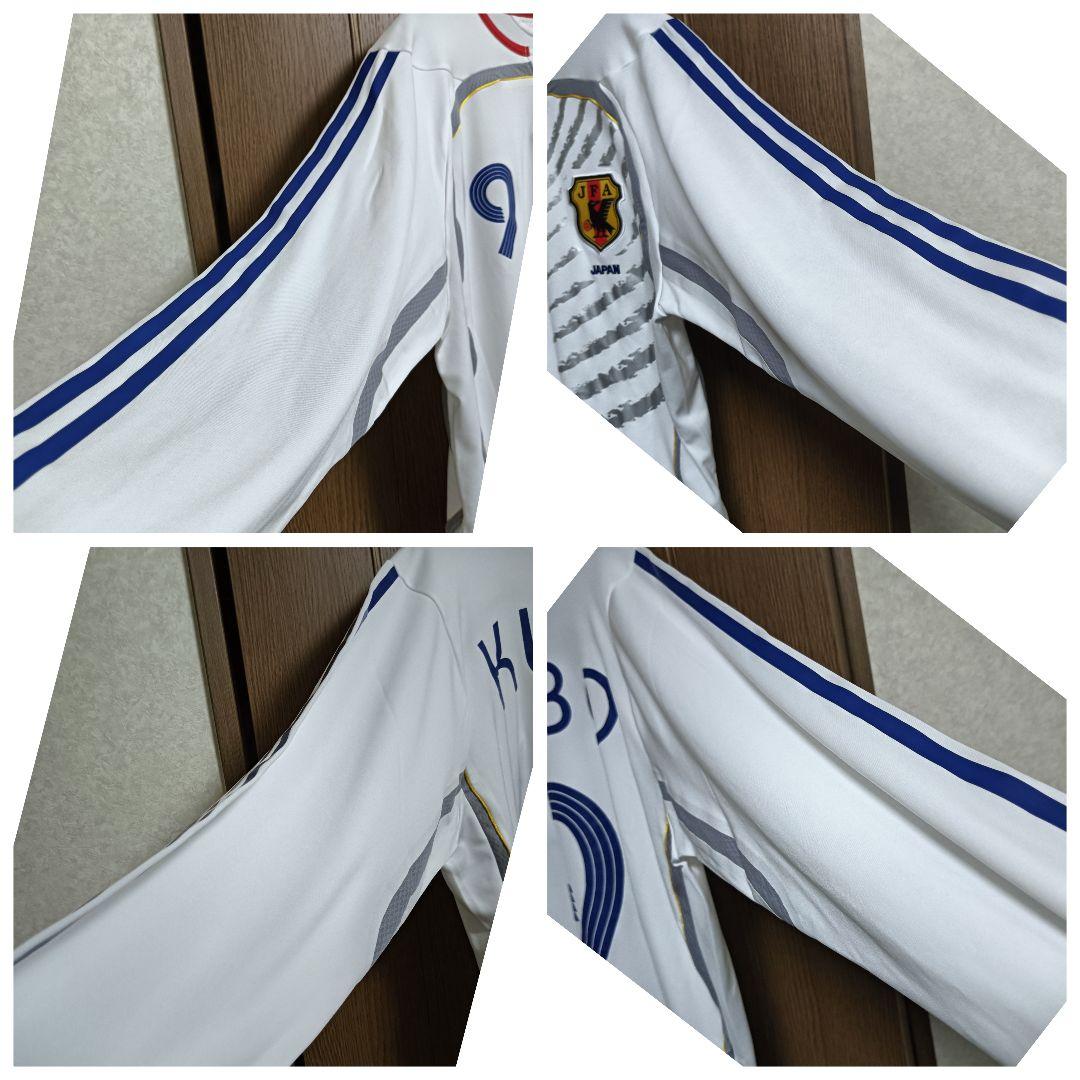 日本代表 久保竜彦 #9 オーセンティック長袖ユニフォーム 06/07ホーム O