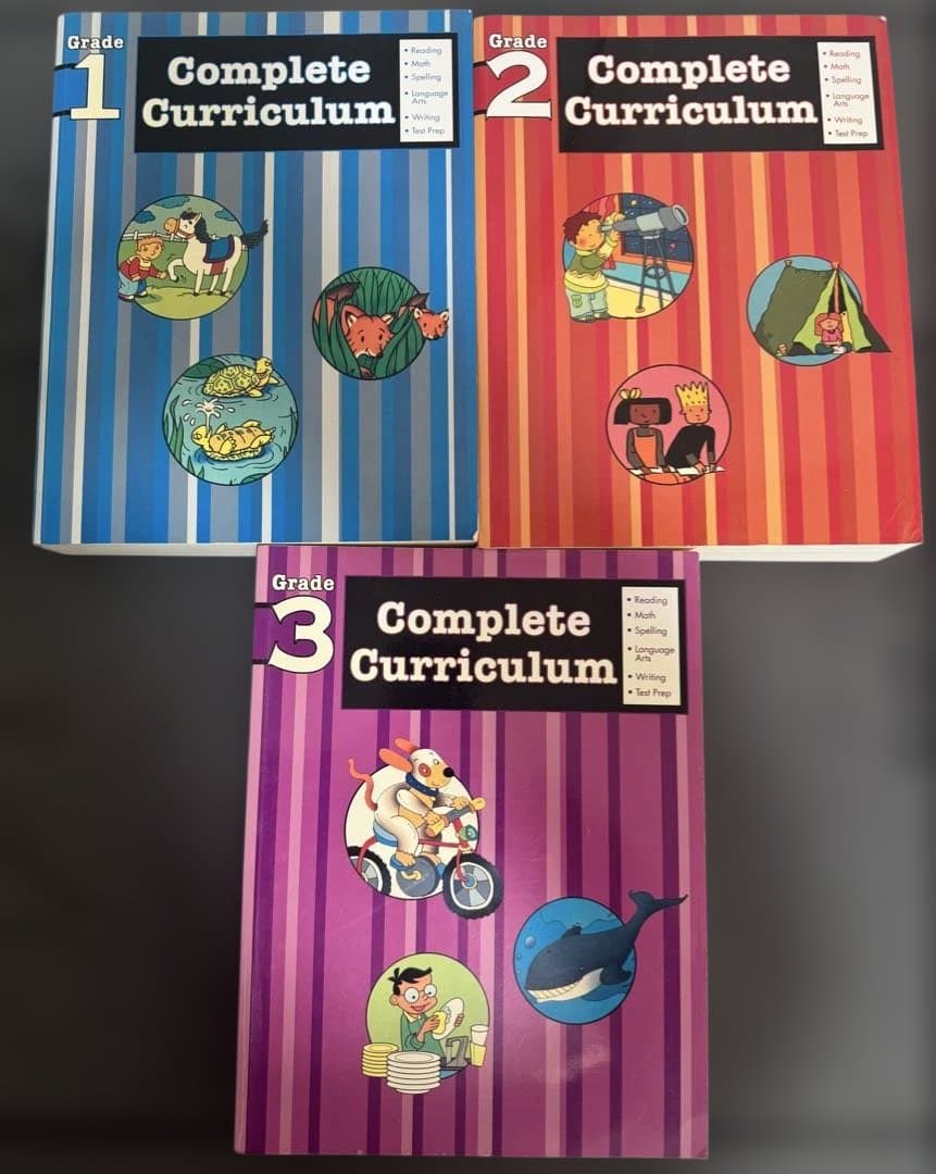 希少　低学年向け英語練習帳Complete Curriculum3冊セット