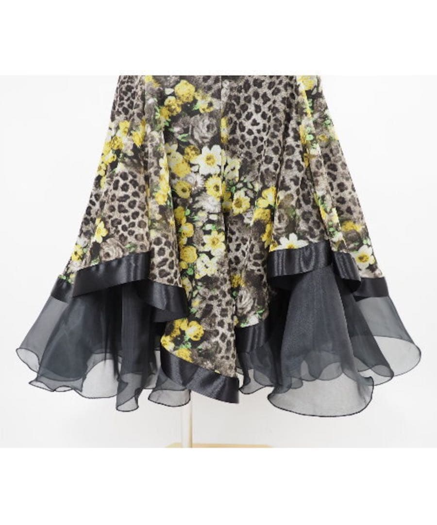 新品　社交ダンス衣装　上下セット　社交ダンスカットソー　社交ダンススカート