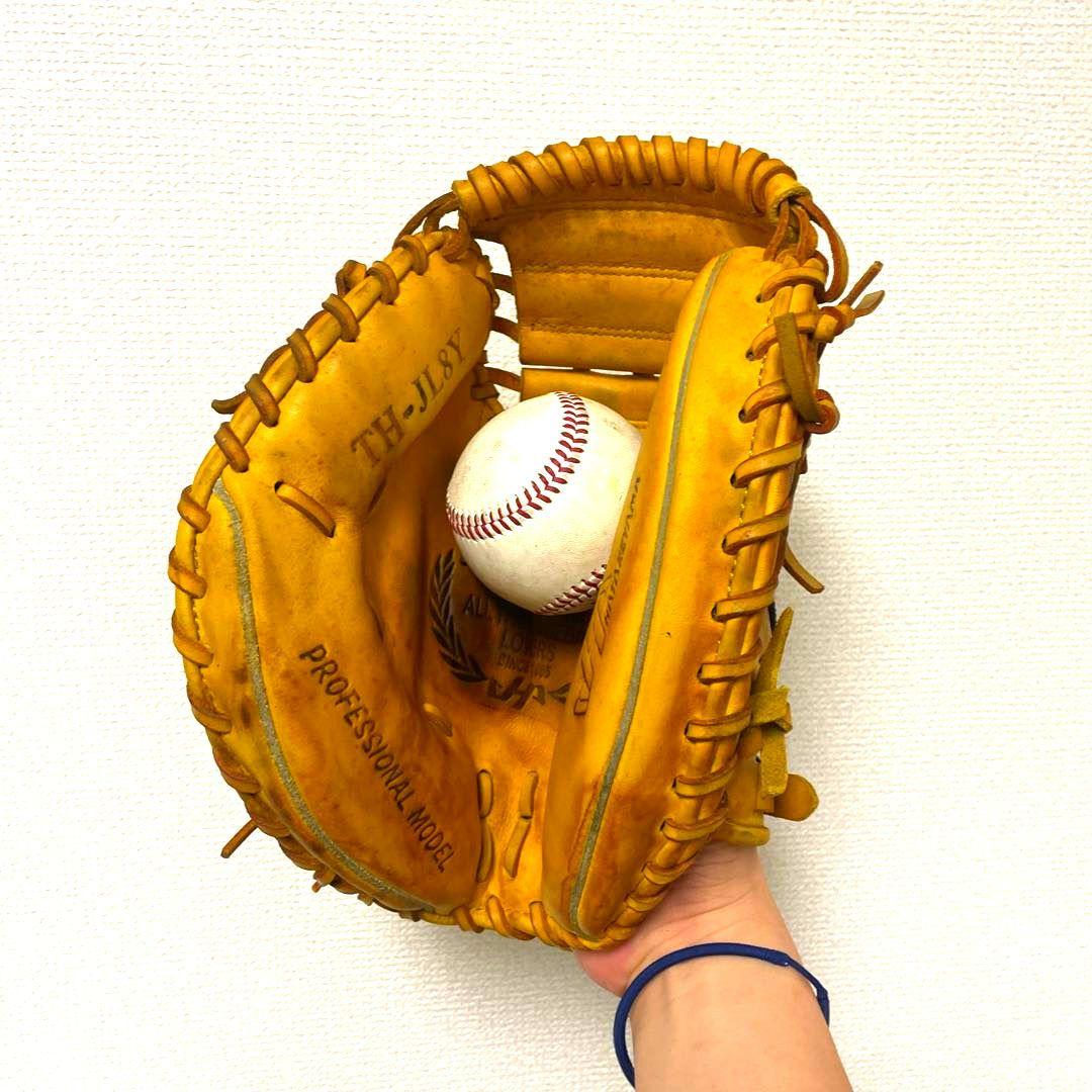 213 ハタケヤマ 即戦力 軟式少年 キャッチャーミット 左投