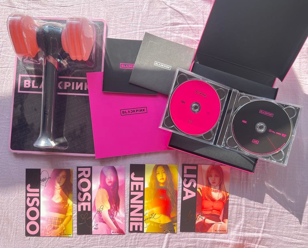 BLACKPINK ブラックピンク ペンライト サイン入りトレカ アルバム