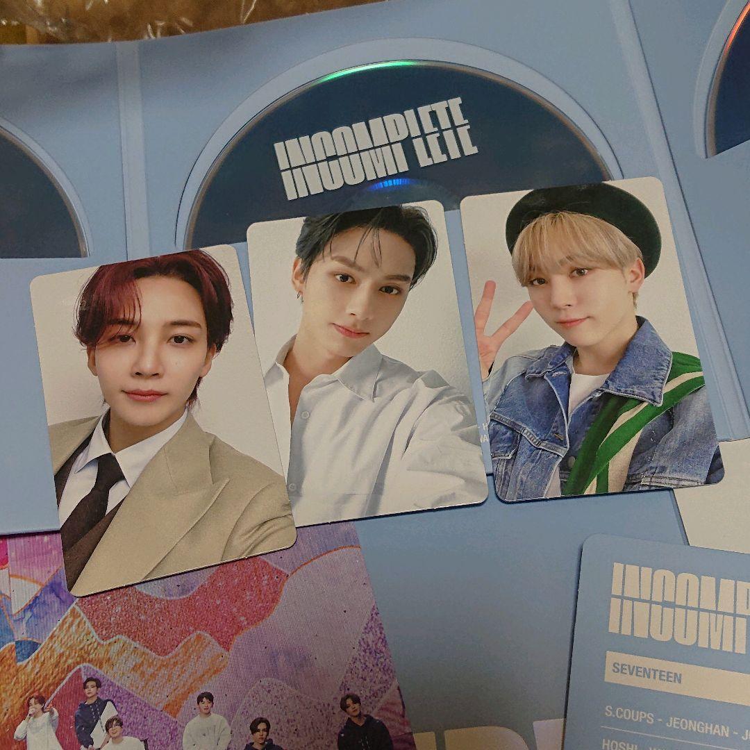SEVENTEEN　incomplete　Blu-ray　未再生　セブチ