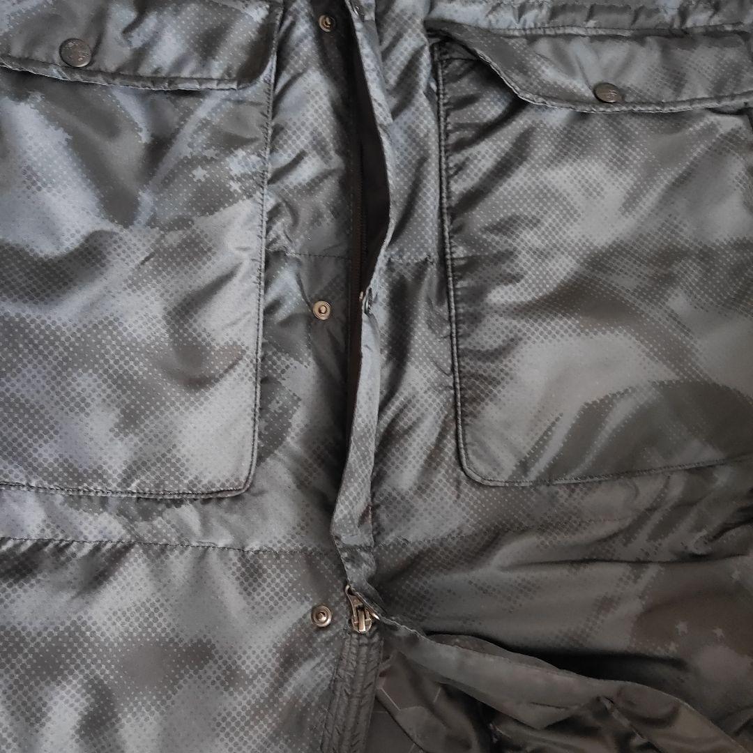 ATHLETA　ベンチコート　柄　ブラックベース