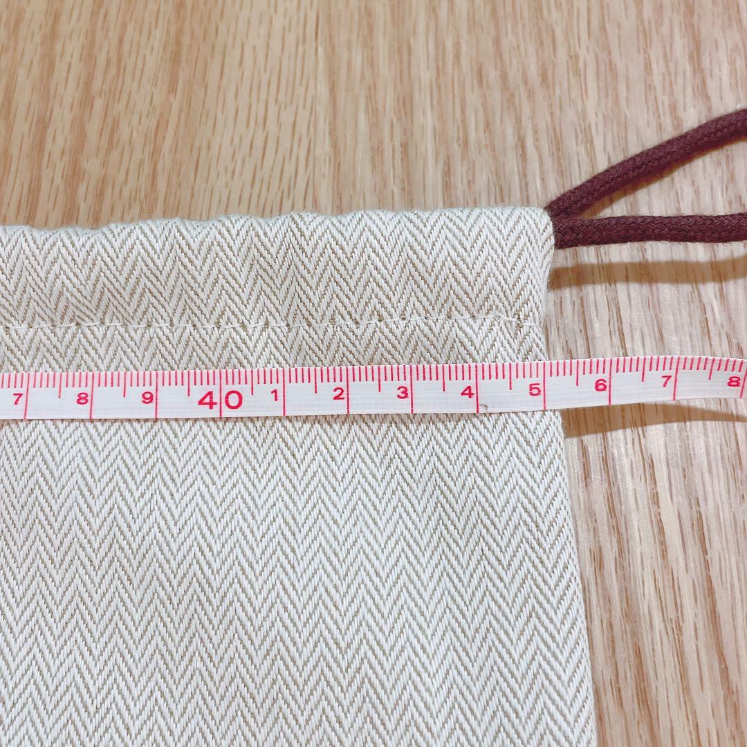 新品　HERMES 保存袋　巾着袋　約43.5×約46cm