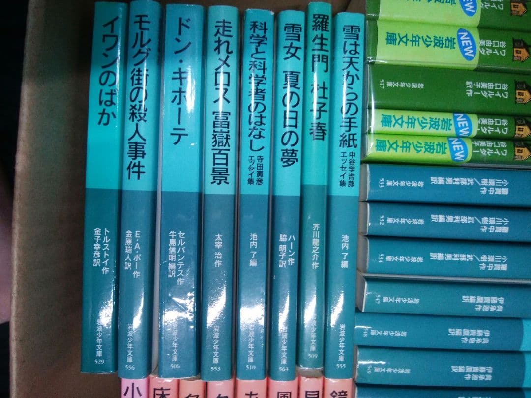 岩波少年文庫　38冊セット　まとめ　大草原の小さな家　モンテ・クリスト伯　三国志