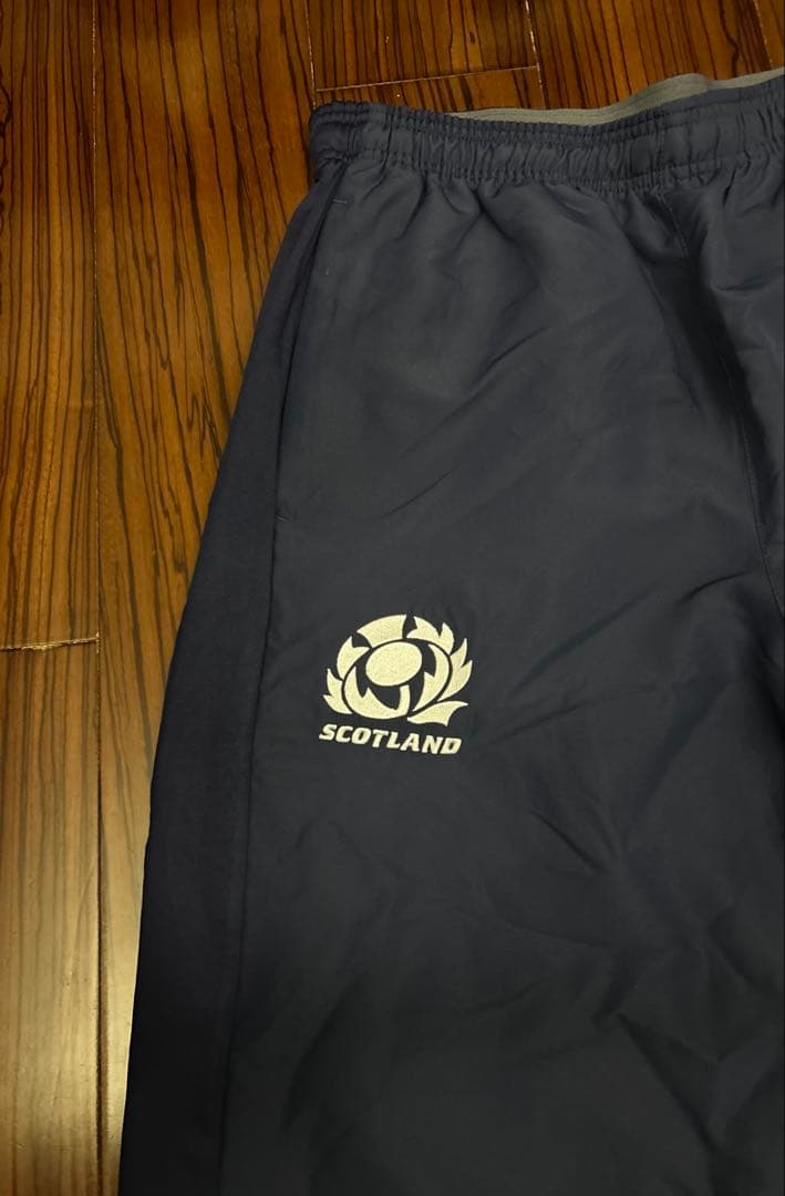 【新品未使用】Macronラグビー　スコットランド代表　ウォームアップパンツ　L
