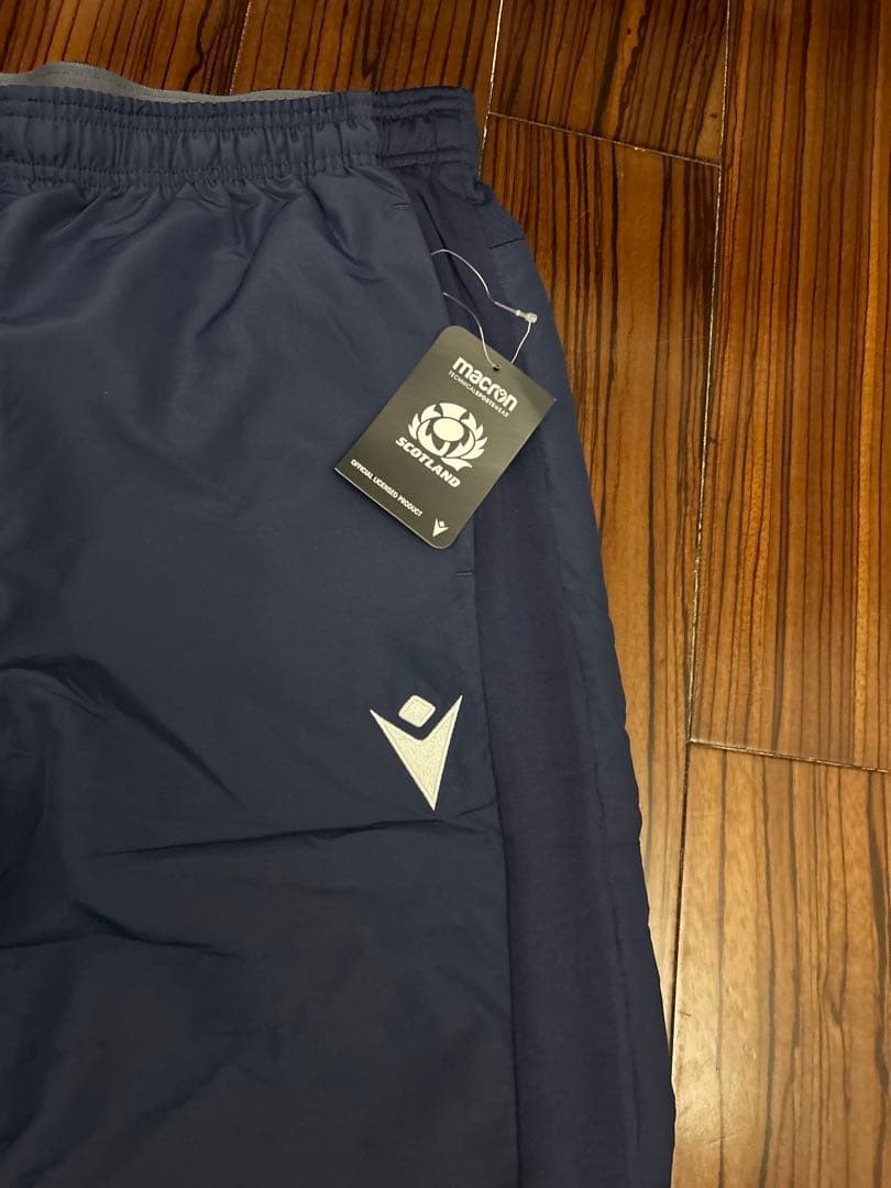 【新品未使用】Macronラグビー　スコットランド代表　ウォームアップパンツ　L