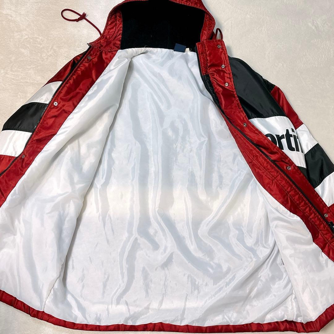 【le coq sportif】ダウンコート　スポーツウェア　赤　メンズ　LO