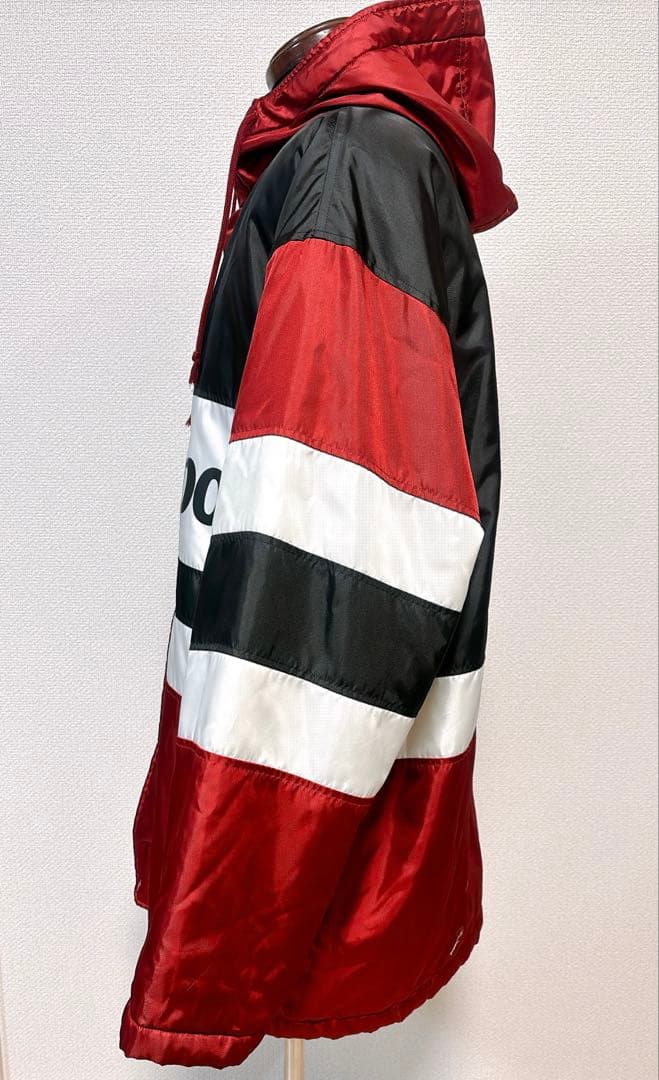 【le coq sportif】ダウンコート　スポーツウェア　赤　メンズ　LO