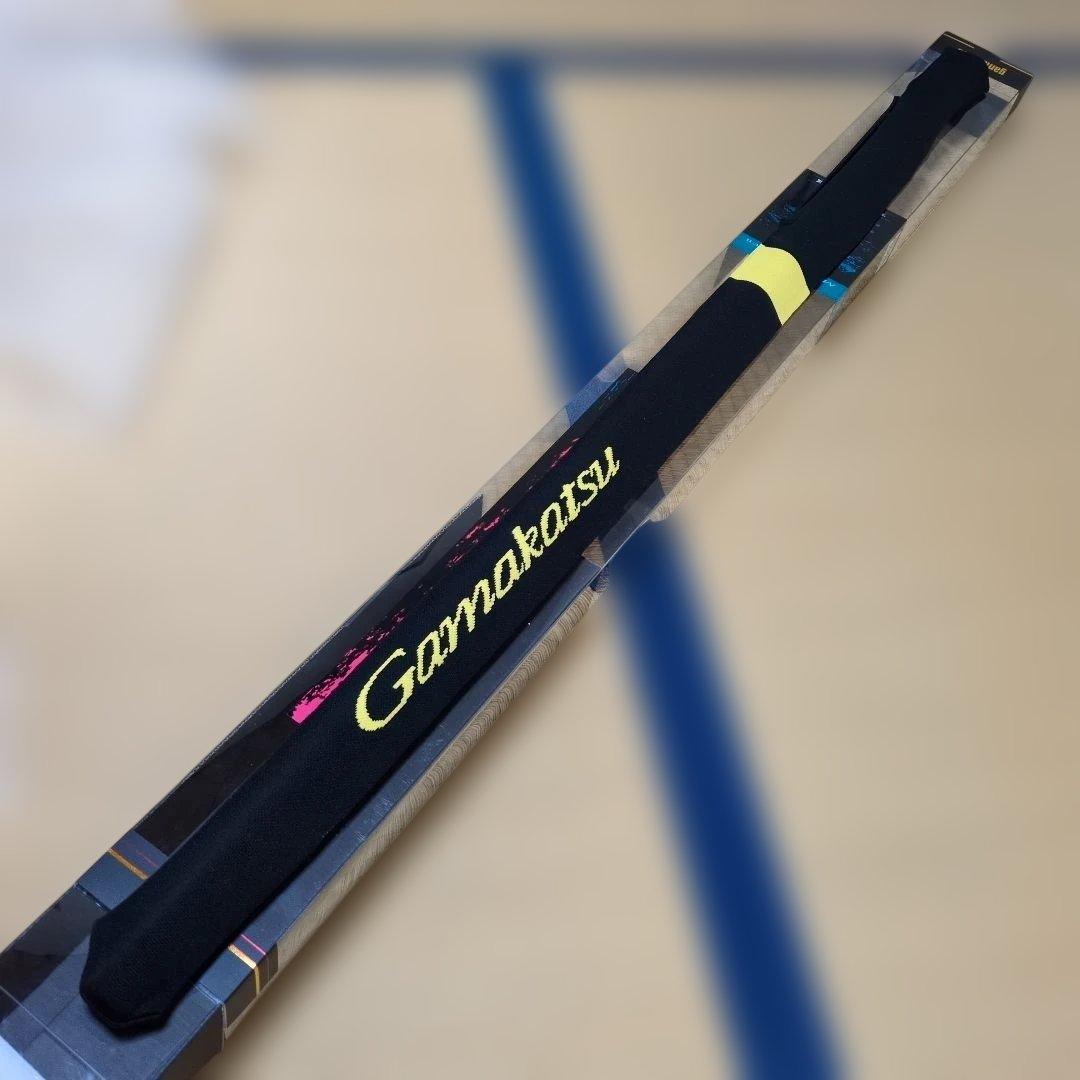 コ*ー様 がまかつ★海上釣堀★MARINE ARROW・Ⅱ 青物400　竿袋付き