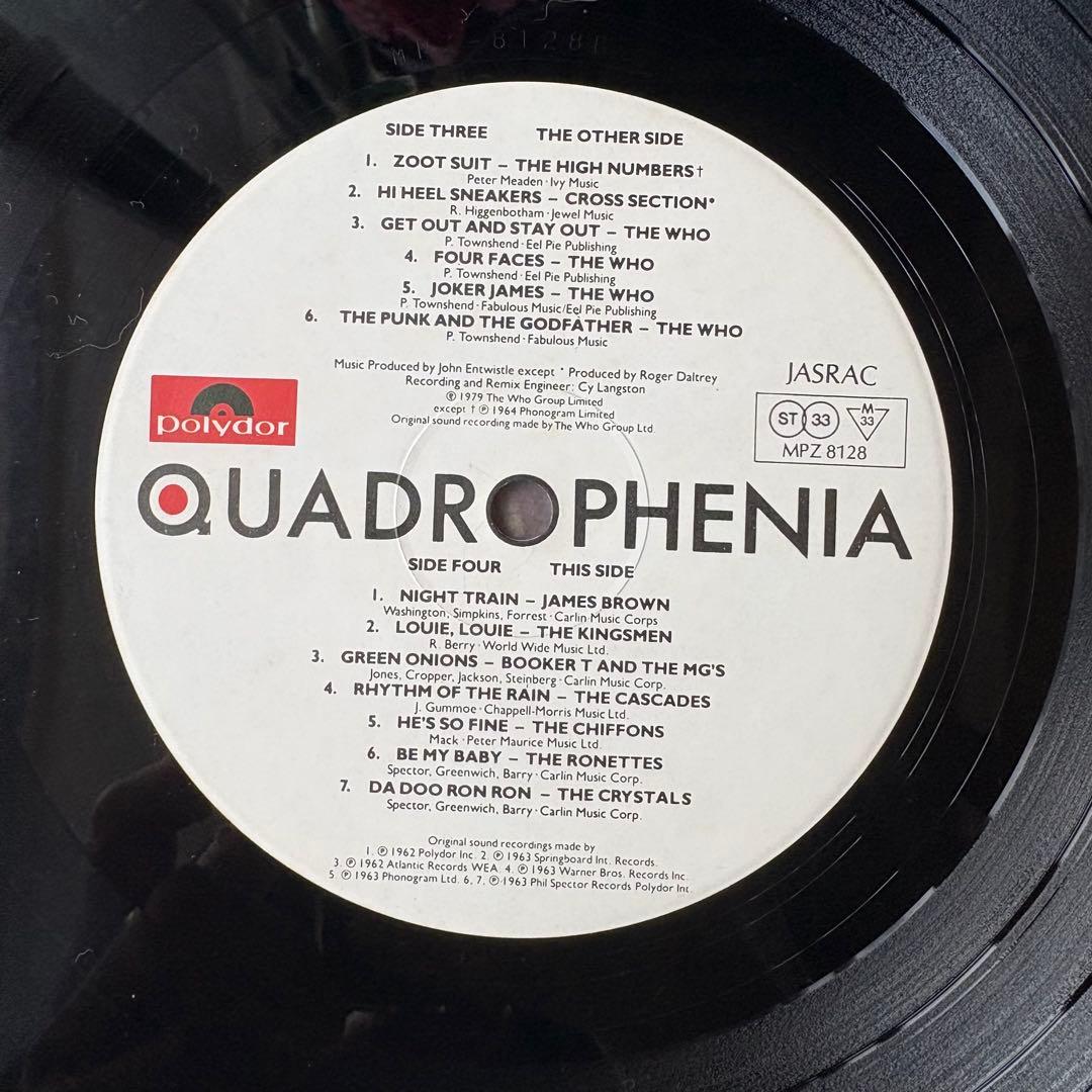 帯付・国内盤mod・60s【さらば青春の光QUADROPHENIAサントラ】