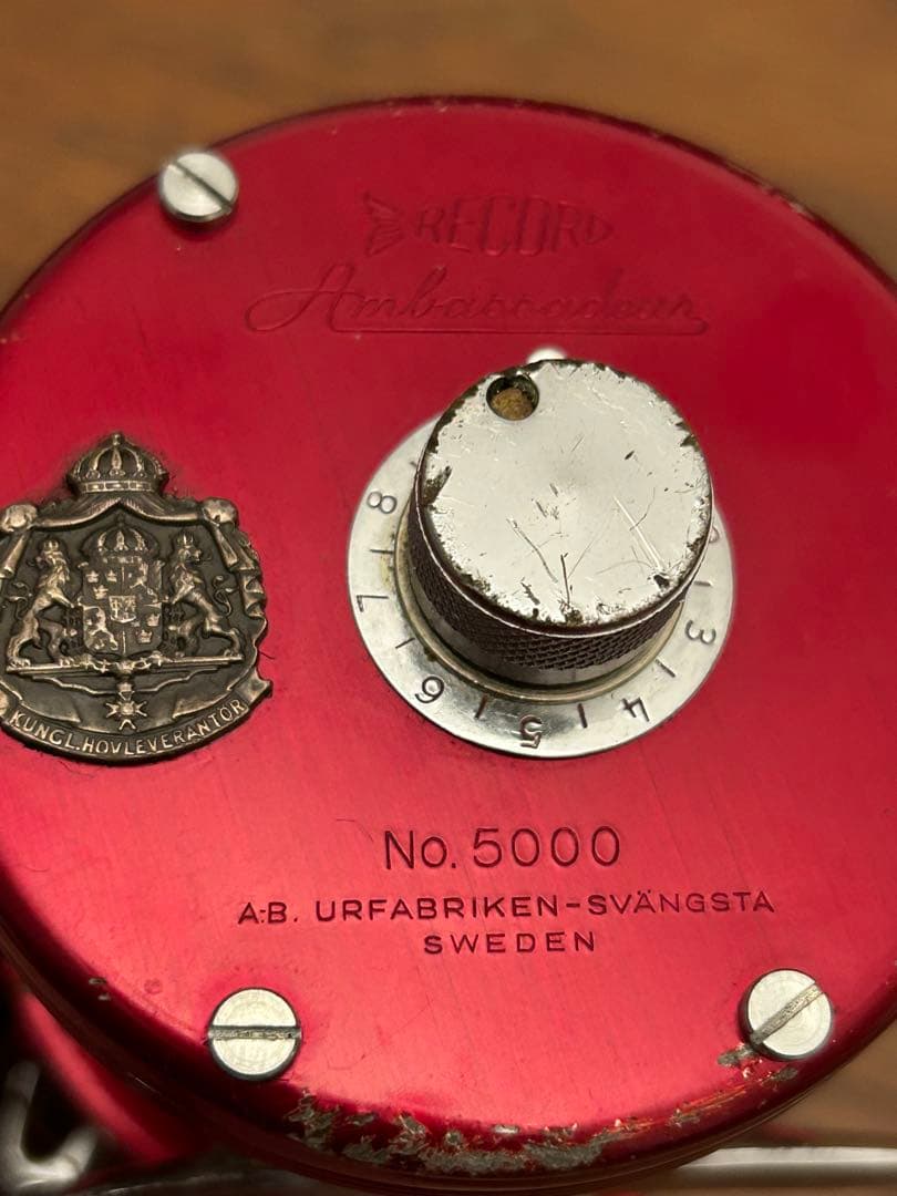 アブガルシア　ABU アンバサダー　希少　レア　レコード　record 5000