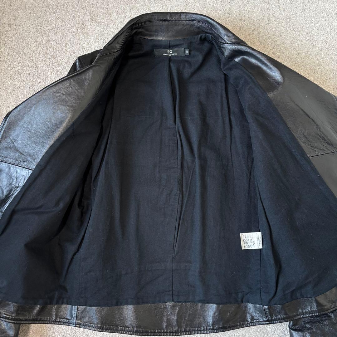 ホースレザー 馬革 FREDY&GLOSTER ダブル ライダースジャケット