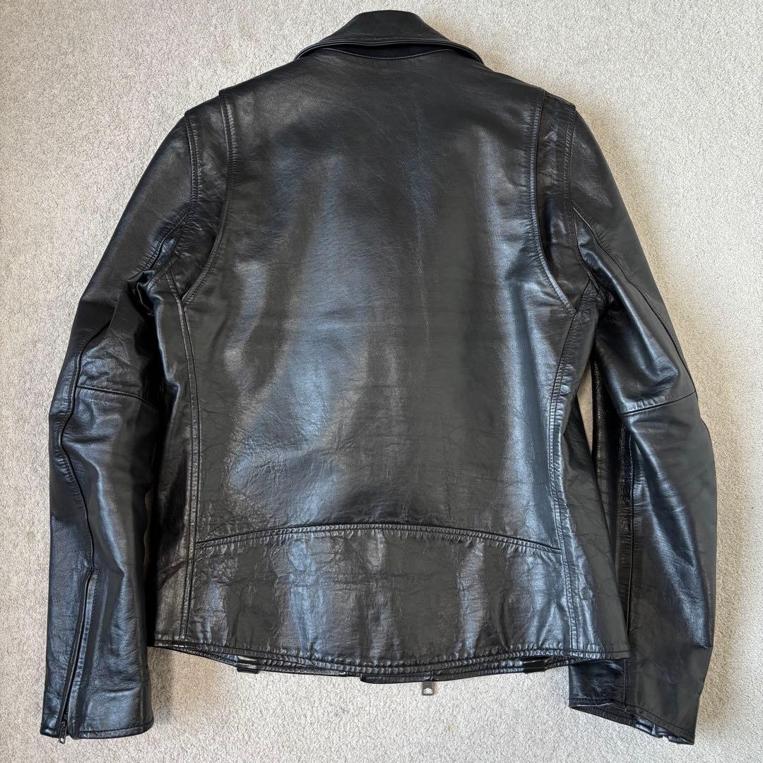 ホースレザー 馬革 FREDY&GLOSTER ダブル ライダースジャケット