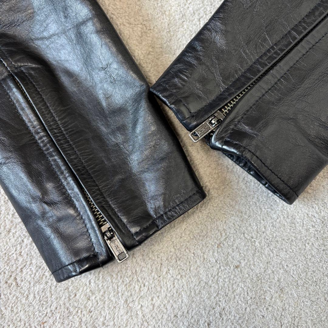 ホースレザー 馬革 FREDY&GLOSTER ダブル ライダースジャケット