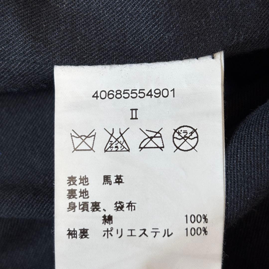 ホースレザー 馬革 FREDY&GLOSTER ダブル ライダースジャケット