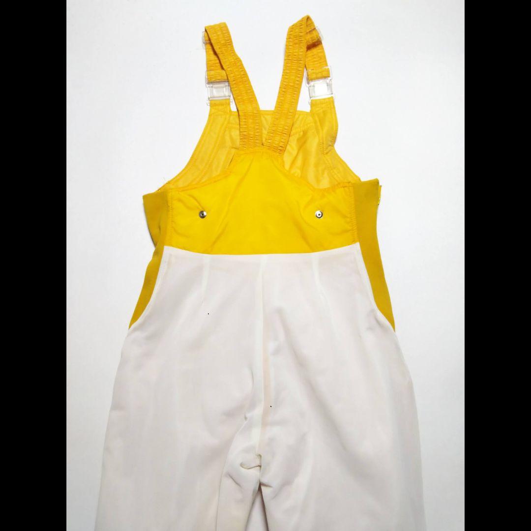 fusalp フザルプ スキーウェア 黄色 上下セット ヴィンテージ 昭和レトロ